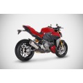 ZARD Slip-on Exhaust System for Ducati Streetfighter V2 (2025+)